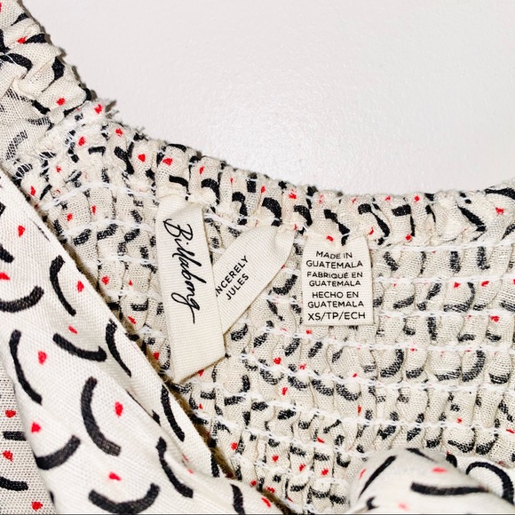 Billabong x Sincerely Jules Shout It Up Linen Blend Jumpsuit XS - Picture 10 of 14